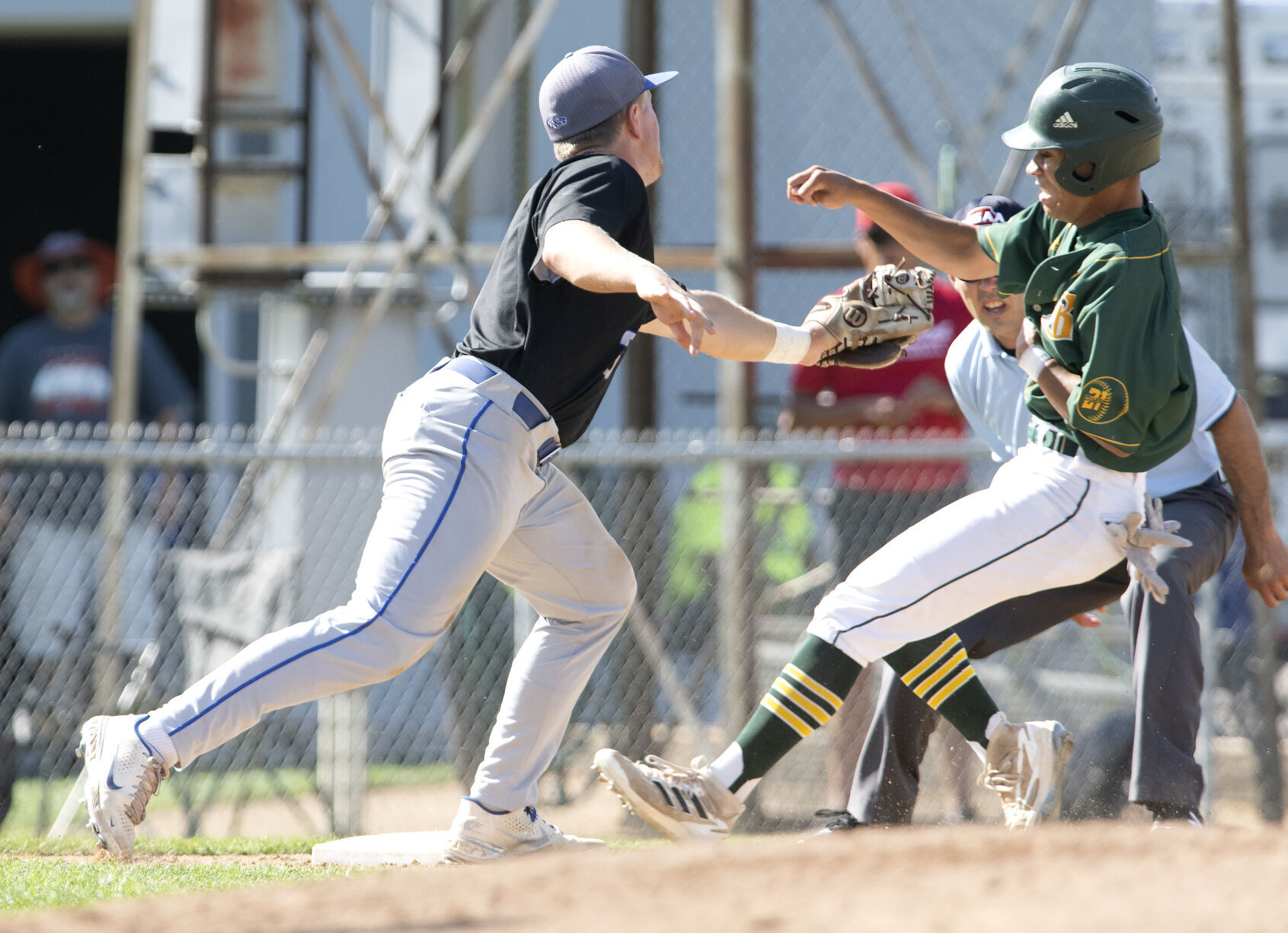 Dike-New Hartford vs Beckman Catholic state baseball